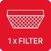 Grease filter Carbon filter