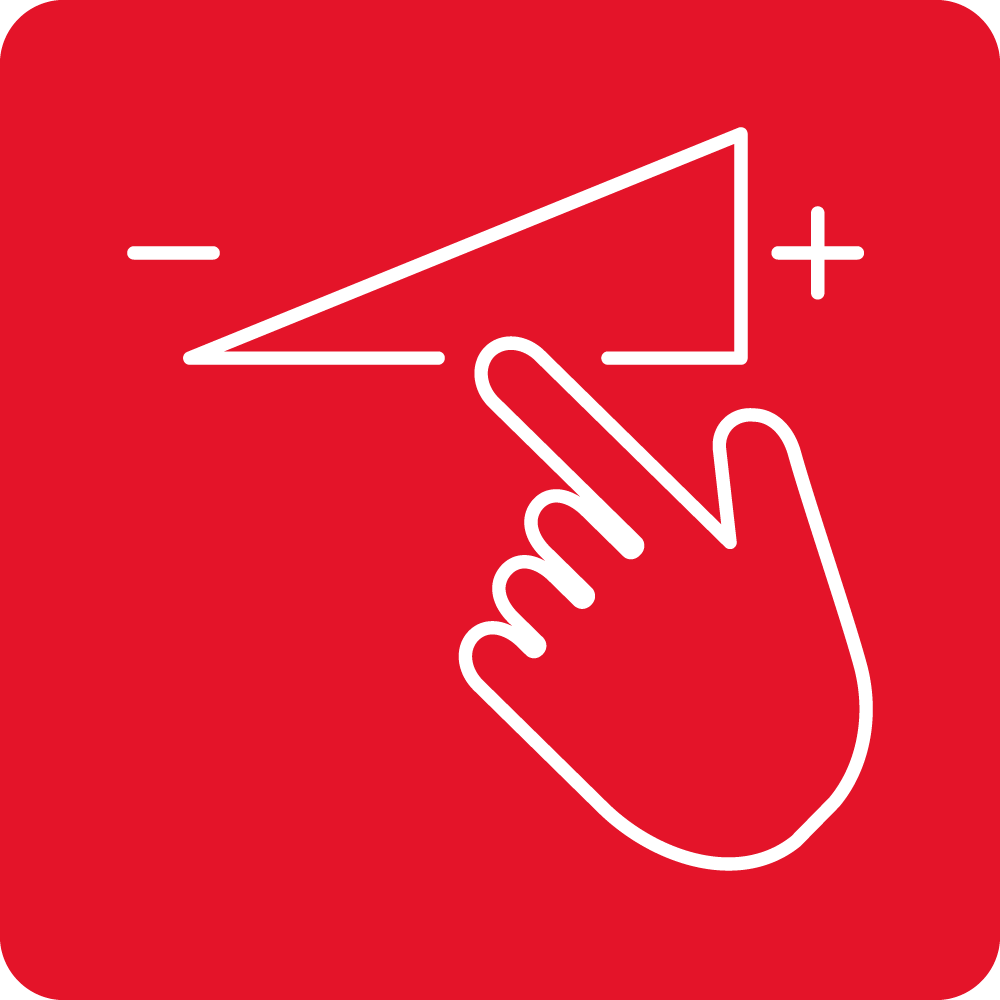 Slider sensor controls