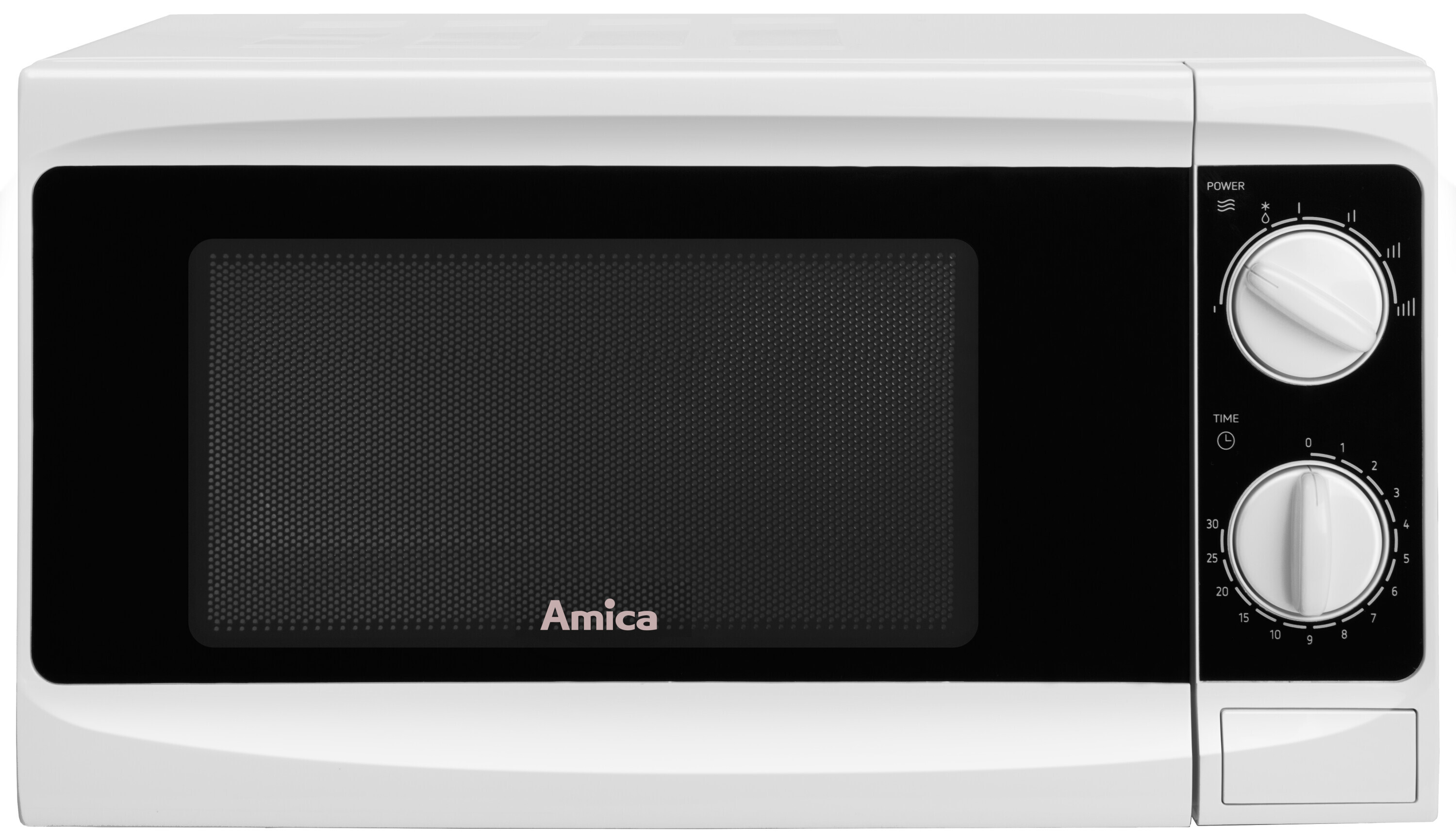 Freestanding microwave oven