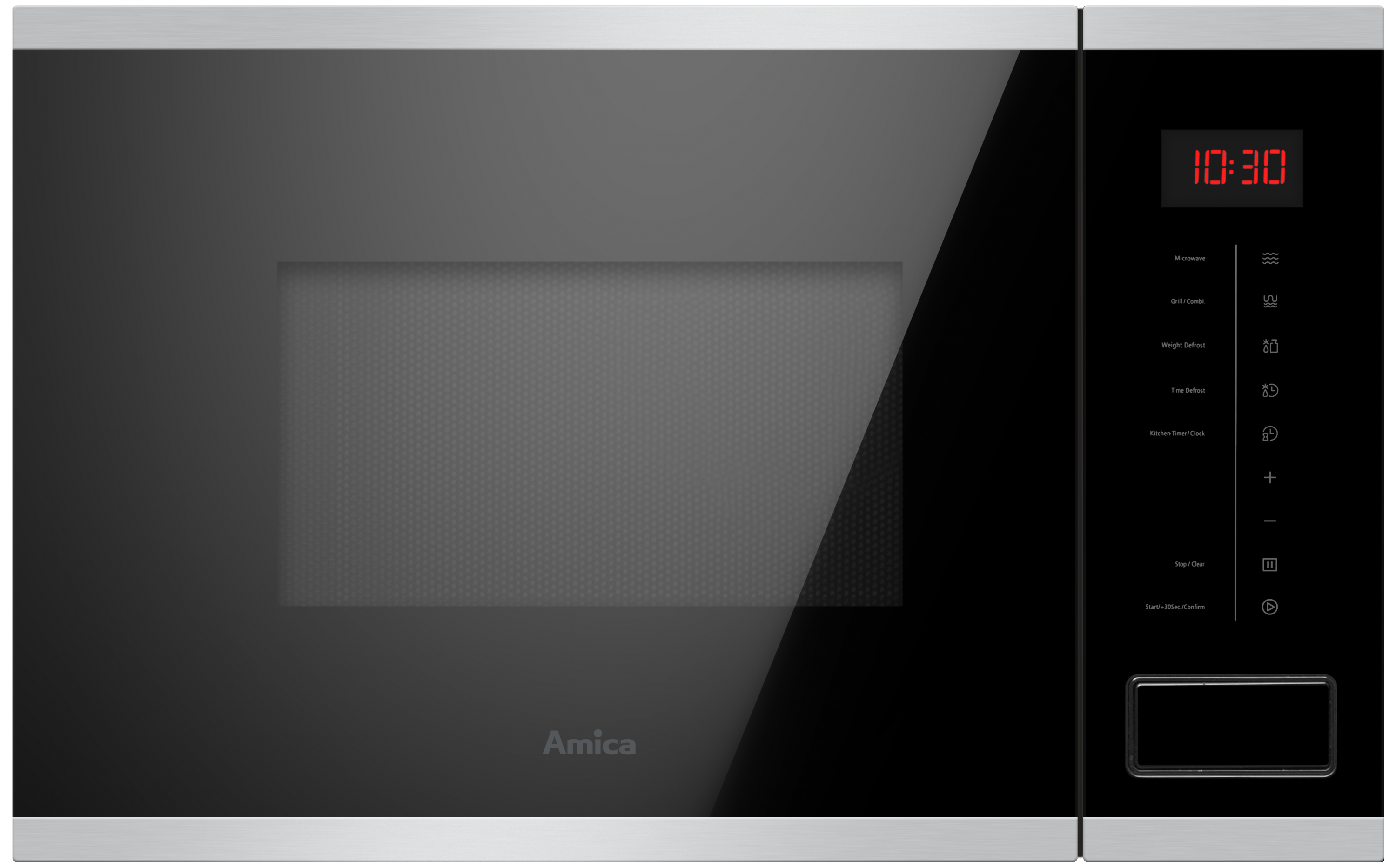 Built-in microwave oven