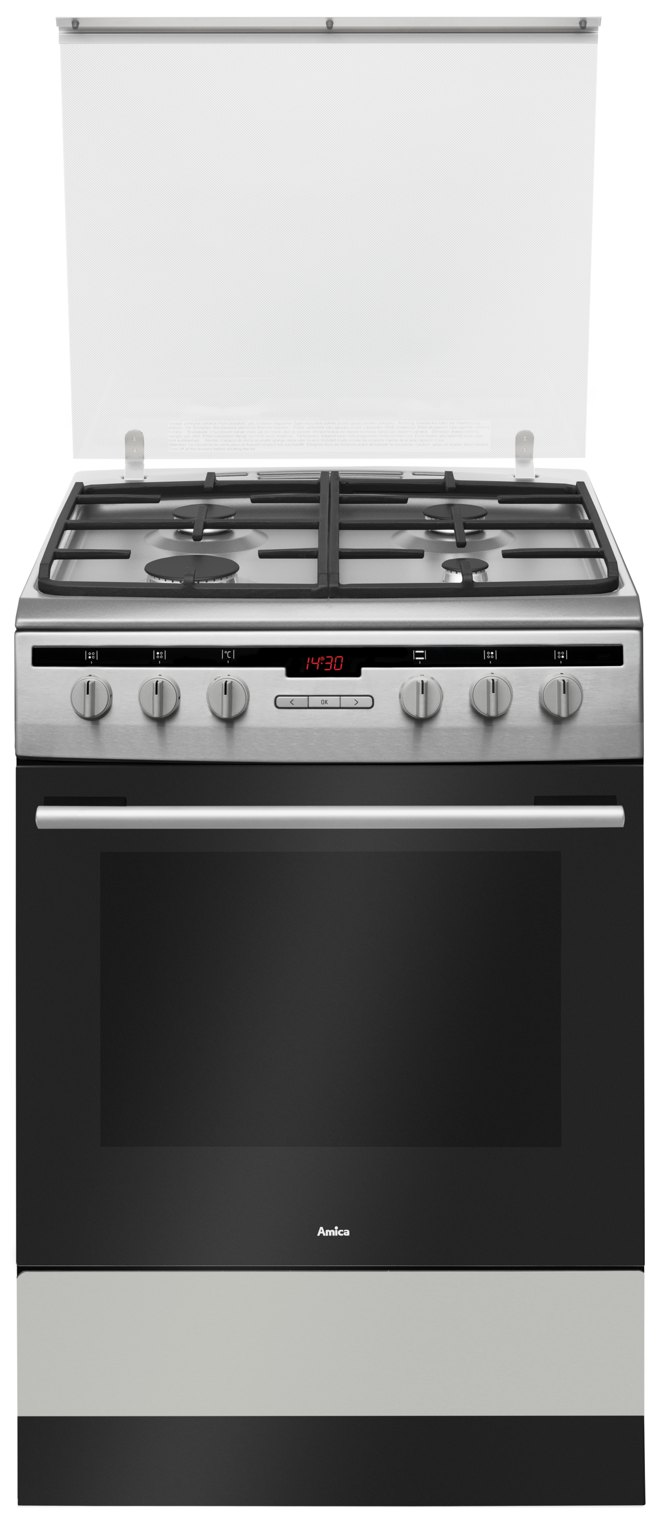 Freestanding gas cooker